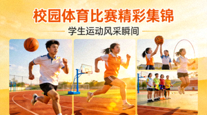 校园体育比赛精彩集锦预览图 - 学生运动风采